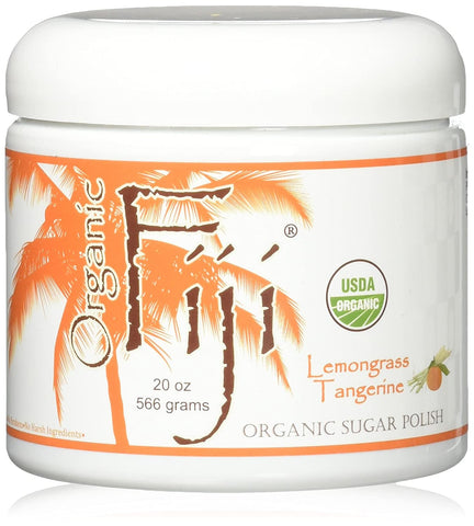 Organic Fiji Lemongrass Tangerine Sugar Polish