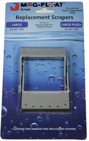 MAG-FLOAT - Replacement Scraper Blades Aquarium Cleaner Large