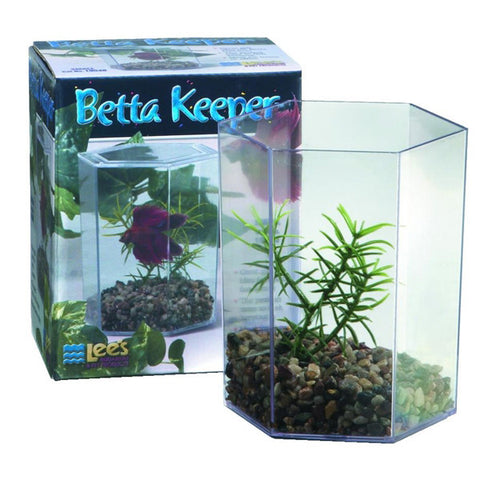 LEE'S - Betta Keeper Hex Aquarium Kit Small