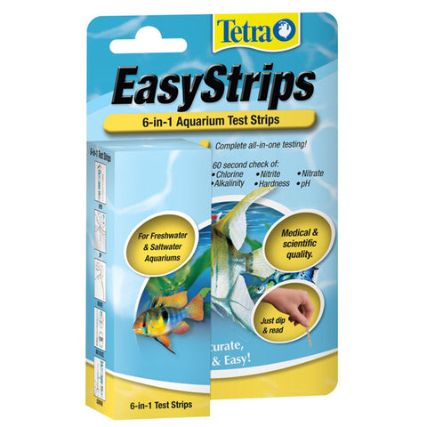 TETRA - EasyStrips 6-in-1 Aquarium Ammonia Test Kit