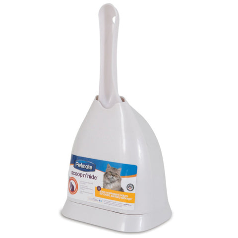 Dosckocil Petmate - Scoop N Hide Litter Scoop Pearl