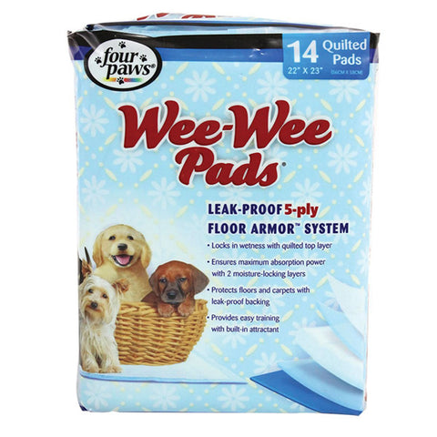 FOUR PAWS - Wee-Wee Housebreaking Pads 22" x 23"