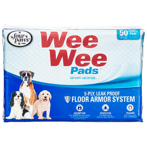 FOUR PAWS - Wee-Wee Housebreaking Pads 22" x 23"