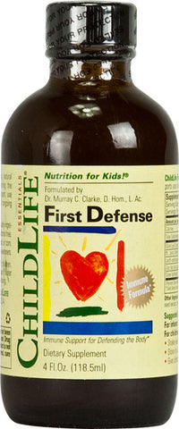 CHILD LIFE ESSENTIALS - First Defense Immune for Children - 4 fl. oz. (118.5 ml)