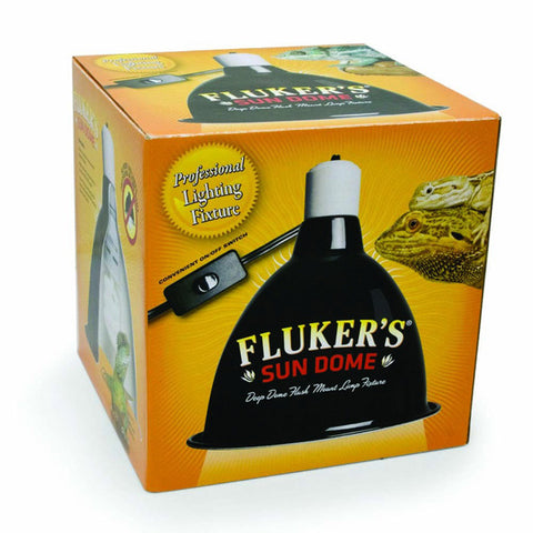 Fluker Labs - Sun Dome Clamp Lamp for Reptiles