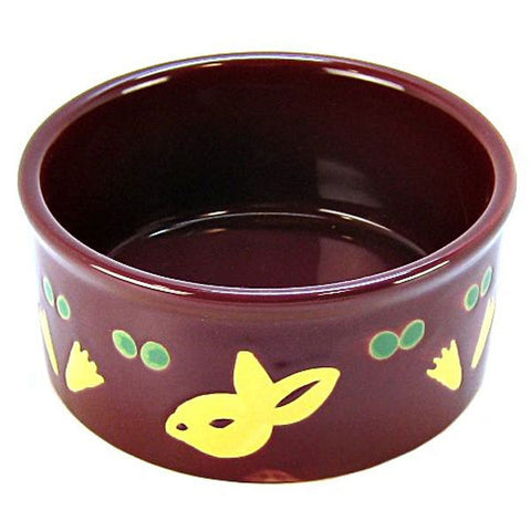 Super Pet - Paw-Print PetWare Bunny Bowl - 4.25" Diameter