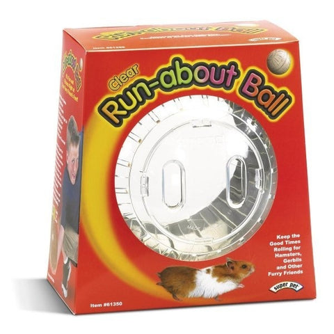 Super Pet - Run-About Ball Clear - 7" Diameter