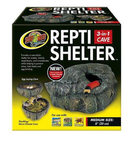 ZOO MED - Repti Shelter 3 In 1 Cave Medium