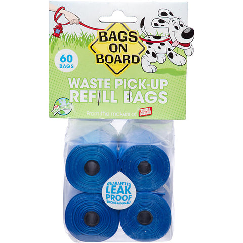 BRAMTON - Bags on Board Doggie Pick-Up Bags Refill Rolls