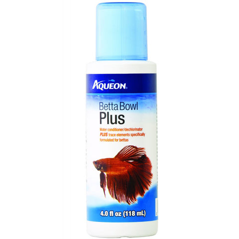 AQUEON - Betta Bowl Plus Water Conditioner & Dechlorinator