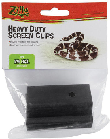 ZILLA - Heavy Duty Metal Screen Clips Small