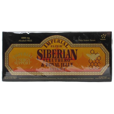 IMPERIAL ELIXIR - Siberian Eleuthero and Royal Jelly Extract