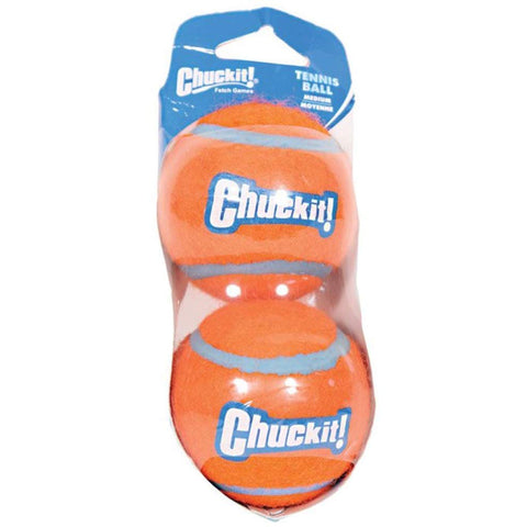 CHUCKIT - Tennis Ball Small Orange 2" Diameter