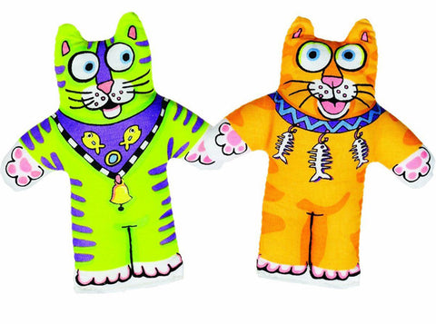 FAT CAT - Classic Kitten Little Catnip Toy Assorted