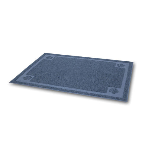 PETMATE - Litter Catcher Mat Ice Blue Large