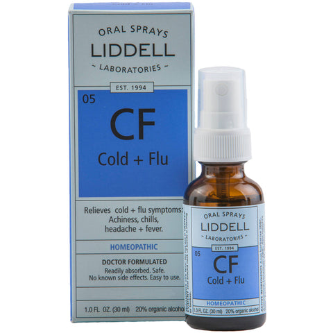 LIDDELL - CF Cold  Flu Homeopathic Oral Spray