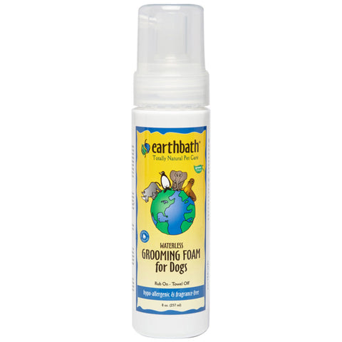 EARTHBATH - Hypo-Allergenic Waterless Grooming Foam for Dogs