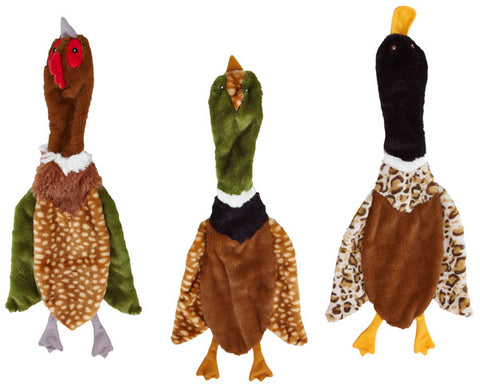 SKINNEEEZ - Crinklers Bird Dog Toy Assorted