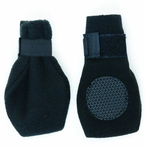 FASHION PET - Arctic Fleece Dog Boots Black X-Large