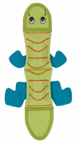 OUTWARD HOUND - Fire Biterz Lizard Green Small Dog Toy