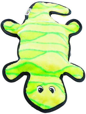 OUTWARD HOUND - Invincibles Geckos Dog Toy Yellow/Green