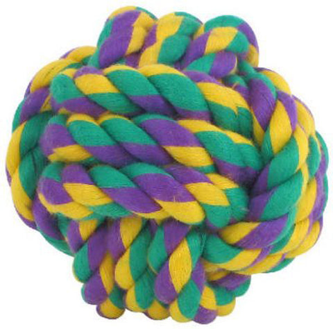 MULTIPET - Nuts for Knots Ball Dog Toy Medium