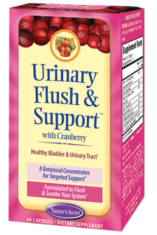 NATURES SECRET - Urinary Flush & Support with Cranberry