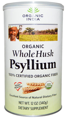 Organic India Organic Whole Husk Psyllium