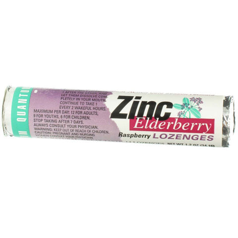 Quantum Research Raspberry Zinc Elderberry Lozenges