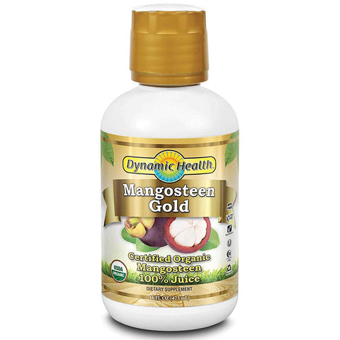 DYNAMIC HEALTH - Mangosteen Gold 100% Pure Organic Juice