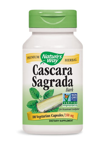 NATURES WAY - Cascara Sagrada Bark 350 mg