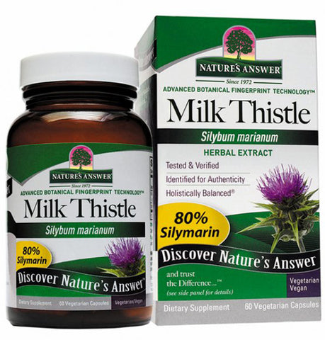 Natures Answer Milk Thistle Seed Standardized