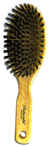 Fuchs Brushes Oval Veined Wood Boar Bristle