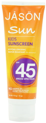 Jason Natural Kids Natural Sunblock SPF 45