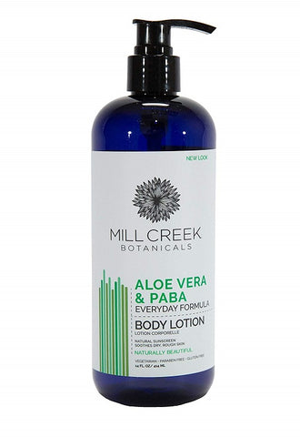 MILL CREEK - Aloe Vera & PABA Lotion