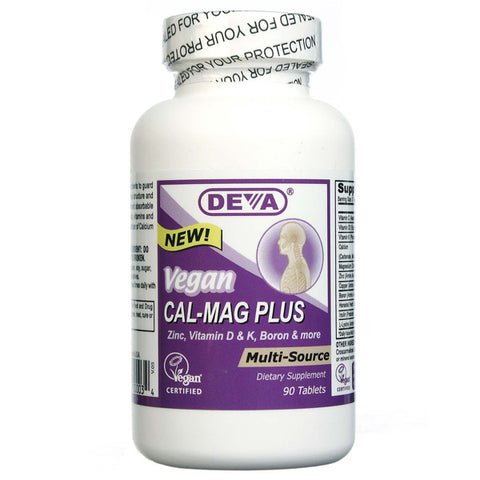 Deva Nutrition Vegan Cal Mag Plus