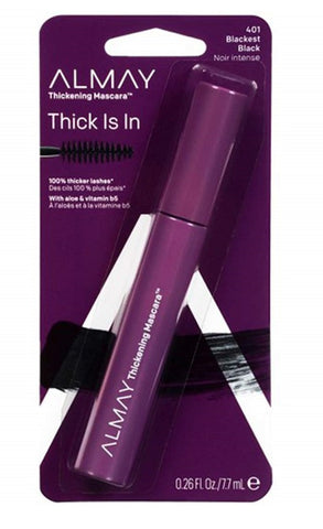 ALMAY - One Coat Nourishing Thickening Mascara 401 Blackest Black