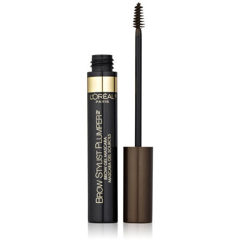 L'OREAL - Brow Stylist Plumper Brow Mascara 380 Medium to Dark