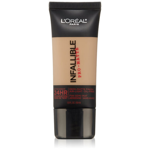 L'OREAL - Infallible Pro-Matte Foundation 105 Natural Beige