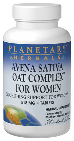 Planetary Herbals Avena Sativa Oat Complex for Women