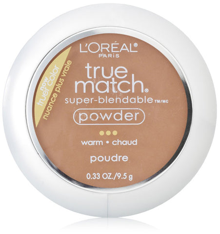 L'OREAL - True Match Super-Blendable Powder W8 Creme Cafe