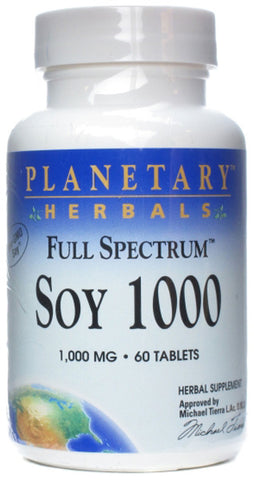 Planetary Herbals Soy 1000 Full Spectrum