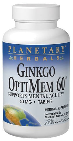 Planetary Herbals Ginkgo OptiMem