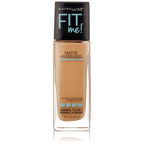 MAYBELLINE - Fit Me Matte + Poreless Foundation 322 Warm Honey