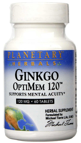 Planetary Herbals Ginkgo OptiMem