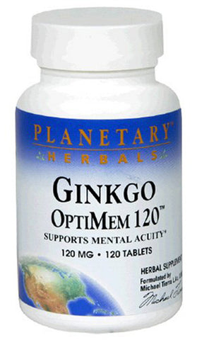 Planetary Herbals Ginkgo OptiMem