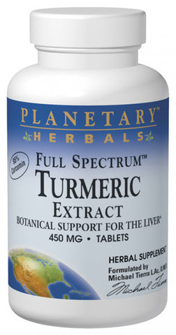 Planetary Herbals Turmeric Extract Full Spectrum