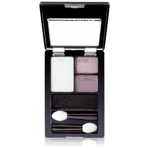 MAYBELLINE - Expert Wear Eyeshadow Quads Charcoal Smokes