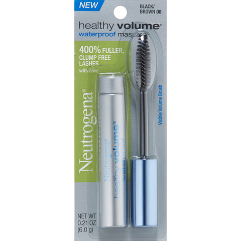 NEUTROGENA - Healthy Volume Waterproof Mascara #08 Black/Brown