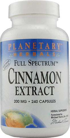 Planetary Herbals Cinnamon Extract Full Spectrum